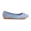 Damsko Ballerinasko Låg Klack Förtrollande Charm Barfota Slip-on Bekväma Andningsbara Damer Grund Halsad Loafers Skor