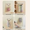 Wall-Mounted Large-Capacity Kitchen Garbage Bag Holder with Velcro Net