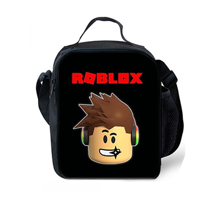 Plecak Roblox o dużej pojemności i z płynnie działającymi podwójnymi zamkami błyskawicznymi do szkoły i podróży
