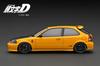 Zündmodell INITIAL D Honda CIVIC Type R Gelb Fertigprodukt IG3629 1/18 (EK9)