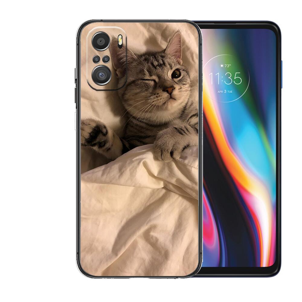 Lustige Cartoon-Katze-Telefonhülle für Xiaomi Redmi 11 Lite Pro Ultra 10 9 8 MIX 4 FOLD 10T Schwarze Abdeckung Silikonrückseite Prett