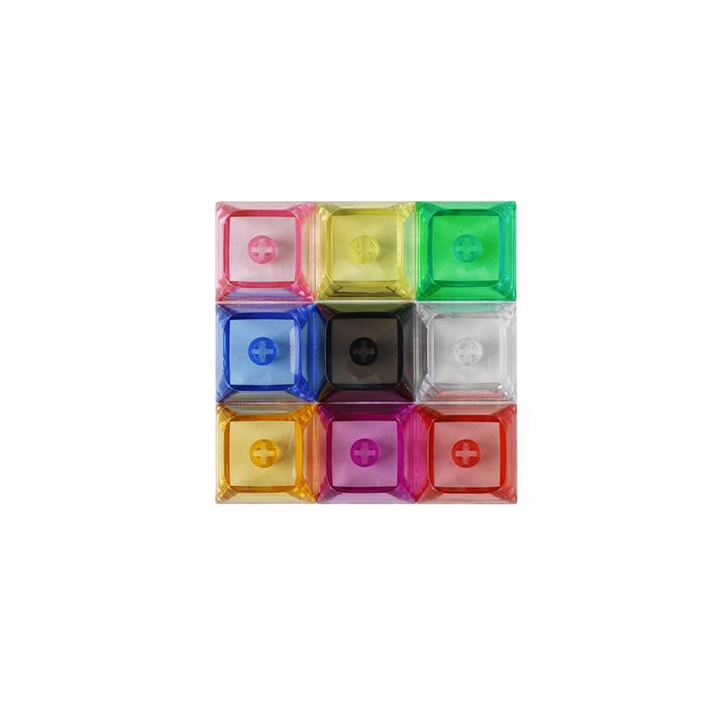 Teclas de Bola para Teclado Mecânico Xda 2 Gamer Transparentes Teclas Mx Altura Xda 2 9,3Mm