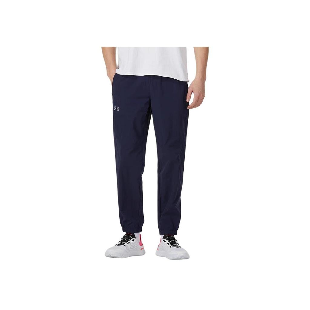 Under Armour Sports Lifestyle Series Lässige Bequeme Trainings-Lauf-Strickhose Unisex-Hose Marineblau 24500701-409