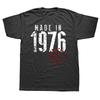 Grappig Gemaakt In 1976 Alle Originele Onderdelen T-shirts Katoen Streetwear Korte Mouw Verjaardagscadeaus Zomerstijl T-shirt Herenkleding