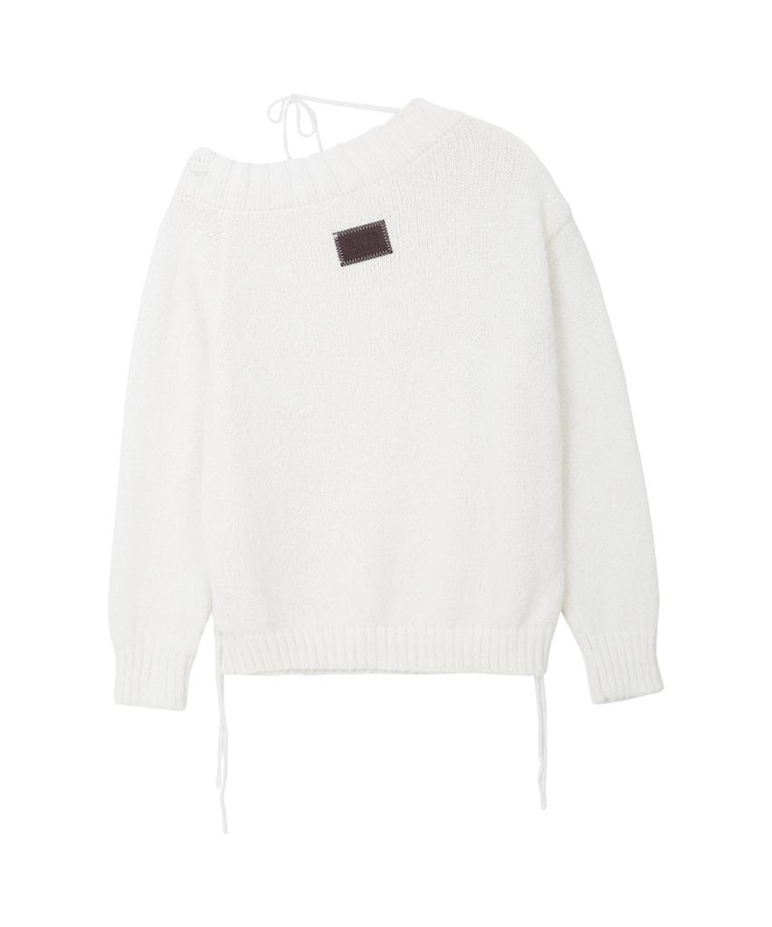 Biteoseljeu Orsay Off-Shoulder Knit - White