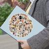 100 Pcs Cute Dog Meme Stickers for Journaling Laptop Scrapbook Water Bottle Skateboard Waterproof PVC Dog Decals for Kids Teens Girls Boys