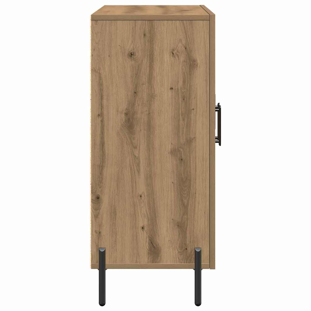 Sideboard Artisan Oak 90 X 34 X 80 Cm Engineered Wood