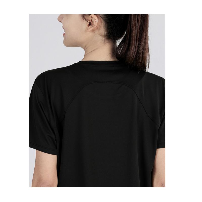 Women's Sports Short Sleeve Loose Blouse Yoga Top