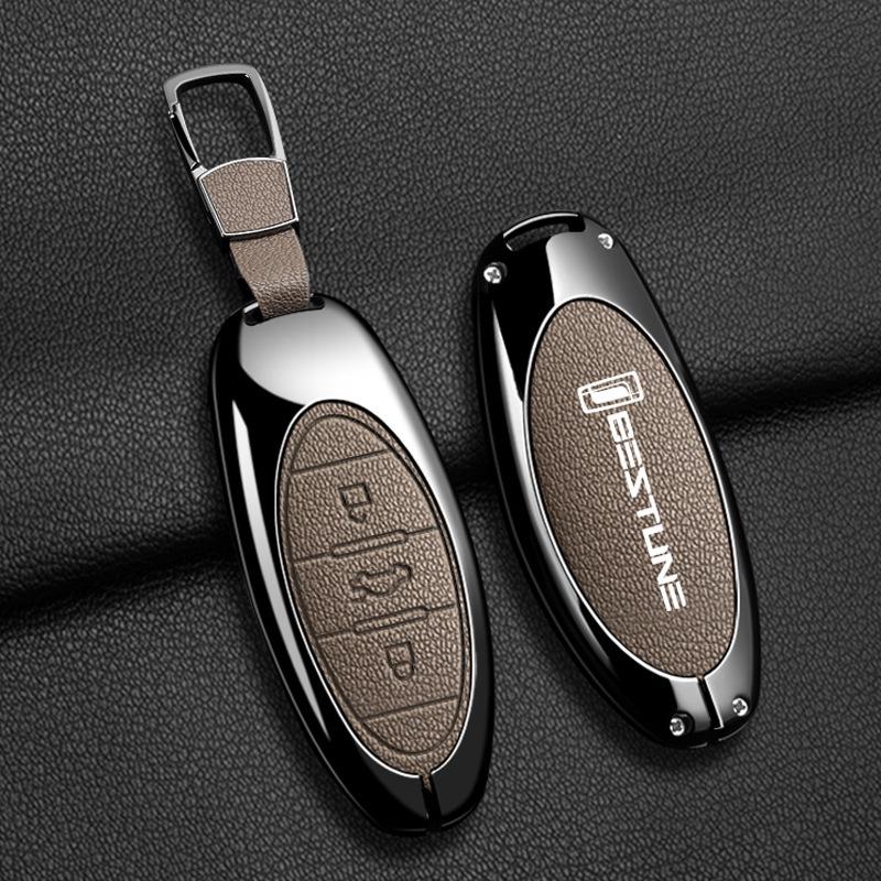 FAW Besturn B70 Car Key Cover: New 2024 T55 Remote Shell with Premium M9 T90 Metal Buckle