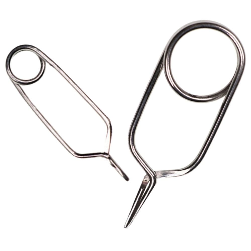 Stainless Steel Fly Tying Tool Lures Creation Feather Wrapping Tool Portable Lure Making Clips