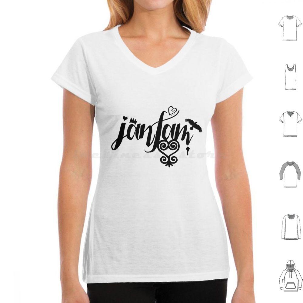 

JanfamFans Friends Logo 2015 T Shirt Big Size 100 Cotton Janfam Fans Tour Concert Miss Jackson Damita Jo Sankofa Jtribe Pop 4XL