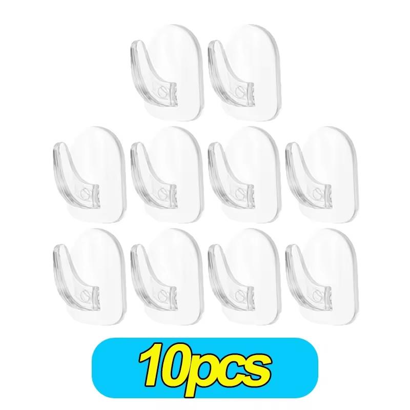 

Transparent Mini Small Hooks Household Load-bearing Adhesive Hooks Without Punching Kitchen Waterproof Hook Multifunctional Hook