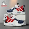 Babudou 2025 Autumn/Winter Boys' Leather Sports Loafers for Kids