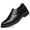 Shoes Men Leather Original Cow Leather Shoes for Men Fashion Casual Increase New Designer Men's Dress Shoes Black Platform Shoe