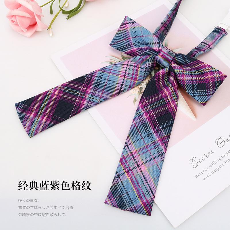 Japanese And Korean Version Of Female Collar Flower College Wind Ribbon Free Jk Bow Bow Graduation Photo Men'S Tie Sailor Suit Tide