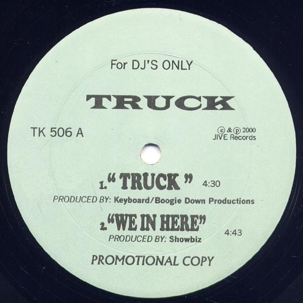

12-дюймовая пластинка TRUCK TURNER - Truck TK506 Jive 2000 US Рэп и Хип-хоп/R&B Б/У