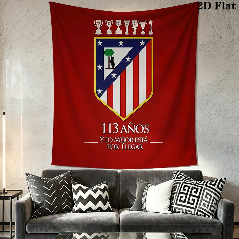 Atleti I Wall Hanging Printed Fabric Blanket Decorative Tapestries for Bedroom Living Room Home Decor