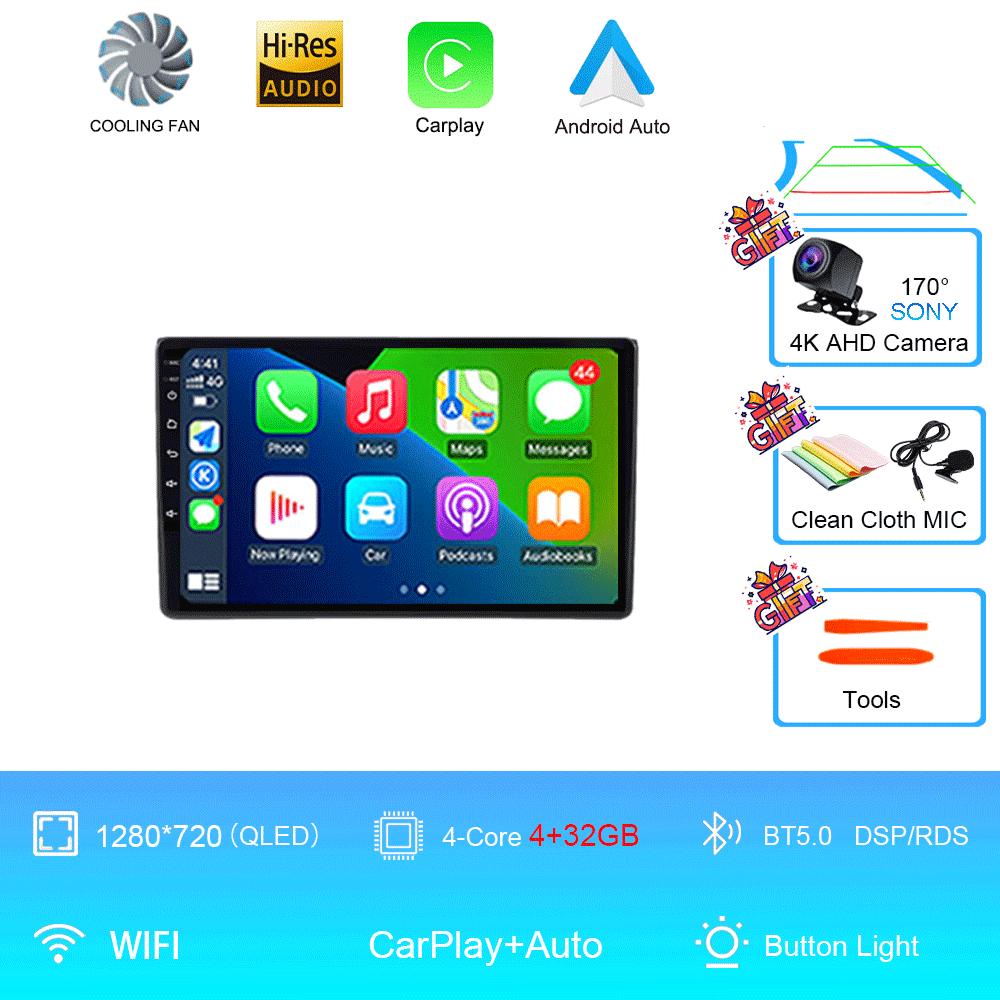 

Android 14 для Wuling Hongguang 2025 автомобильное радио беспроводное Carplay мультимедийный GPS плеер головное устройство No 2 din 2din dvd CHINA