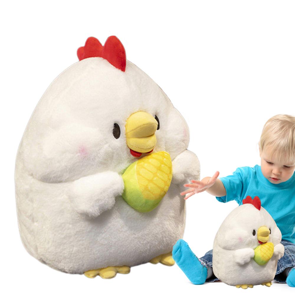 Plush Animals Stuffed Swine Hug Cabbage Soft Stuffed Animal 9.84 Inch Cute Plushies Toy Rabbit Dog Chicken Doll Pillow