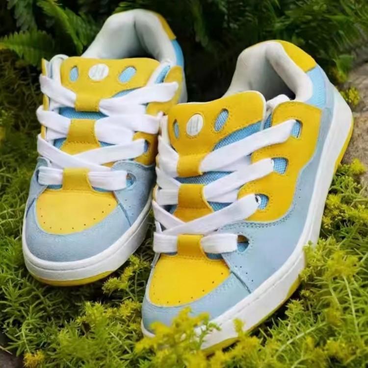 

МОДНАЯ ОБУВЬ, мужские дышащие спортивные кроссовки, спортивные кроссовки для бега, уличные женские теннисные кроссовки для тренажерного зала 35 жёлтый