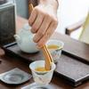 1PC Wood for Fruit Cake Candy Non-slip Reusable Bamboo Food Clip Bread Tongs Tea Clip Salad Tongs