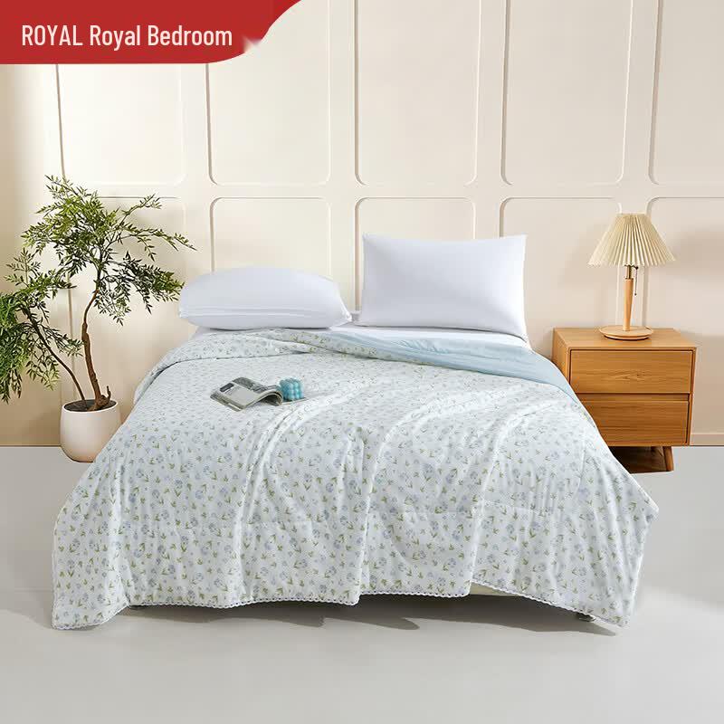 Royal Bedroom Natural Charlock Washable Summer Quilt