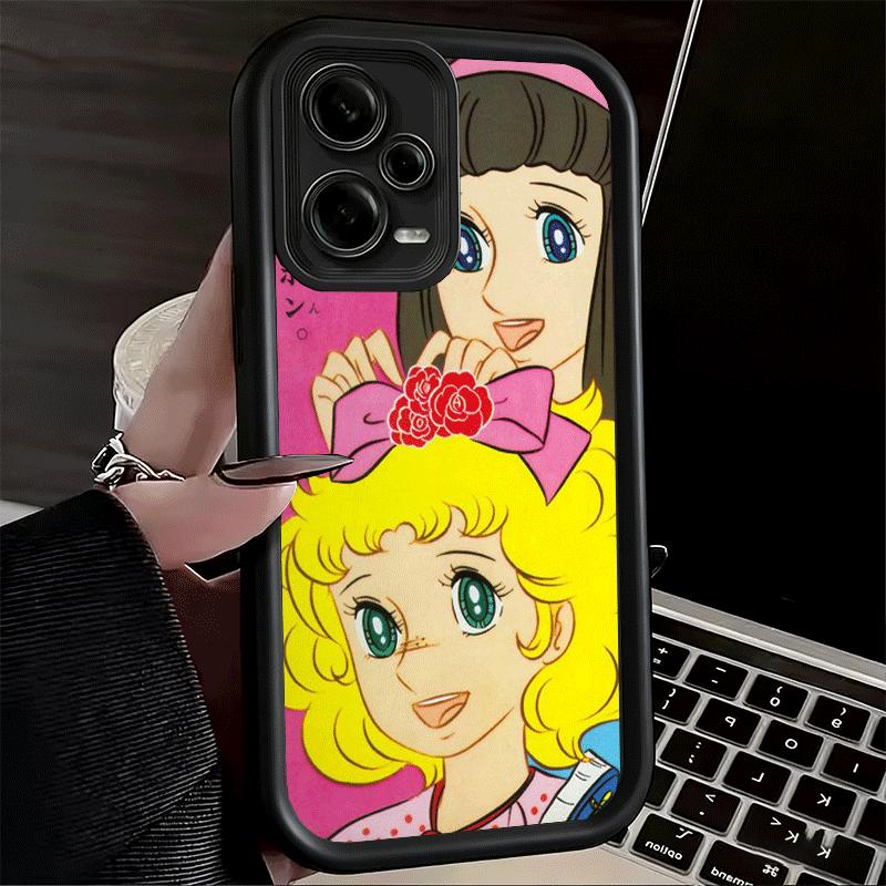 Anime Candy Candy Soft Phone Case for Xiaomi Poco X7 X6 X5 Pro X4 Gt X3 F7 Ultra M8 M7 Redmi 15C 15 14C 13 13C 12 12C 10 10C
