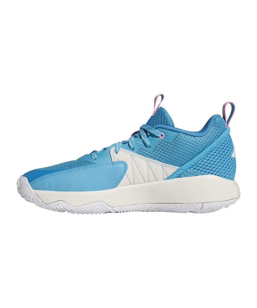 Adidas Dame Extply LPX02 Basketball Signal Cyan Size Cm 2.0 Shoes, Cyan/Footwear White/Shock (GV9587), 24.5