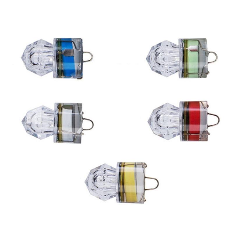Angelköder LED Nachtlicht Leuchtende Lampe Fischköder Anziehendes Licht Lampe Köder Unterwasserköder Blinker