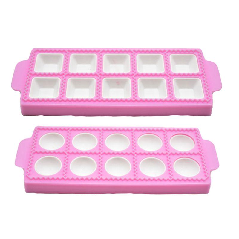 Y3NA Ravioli Maker Raviolamp Cutter Mould Dumpling Pastry Mold Easy To Use Clean Tool
