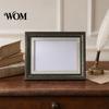 Solid Wood Composite Frame Vintage Photo Frame, Art Mat Picture for Tabletop Display Classic Studio & Wall Mount, Decorative Portrait Photos