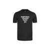 Letter Print Crew Neck Short Sleeve T-Shirt Men Tops Black 6H1TG5-1JTUZ-F029