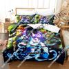 3D Print Game Freedom Planet Bedding Set Single Twin Full Queen King Size Bed Set Adult Kid Bedroom Duvetcover Sets Anime Bed