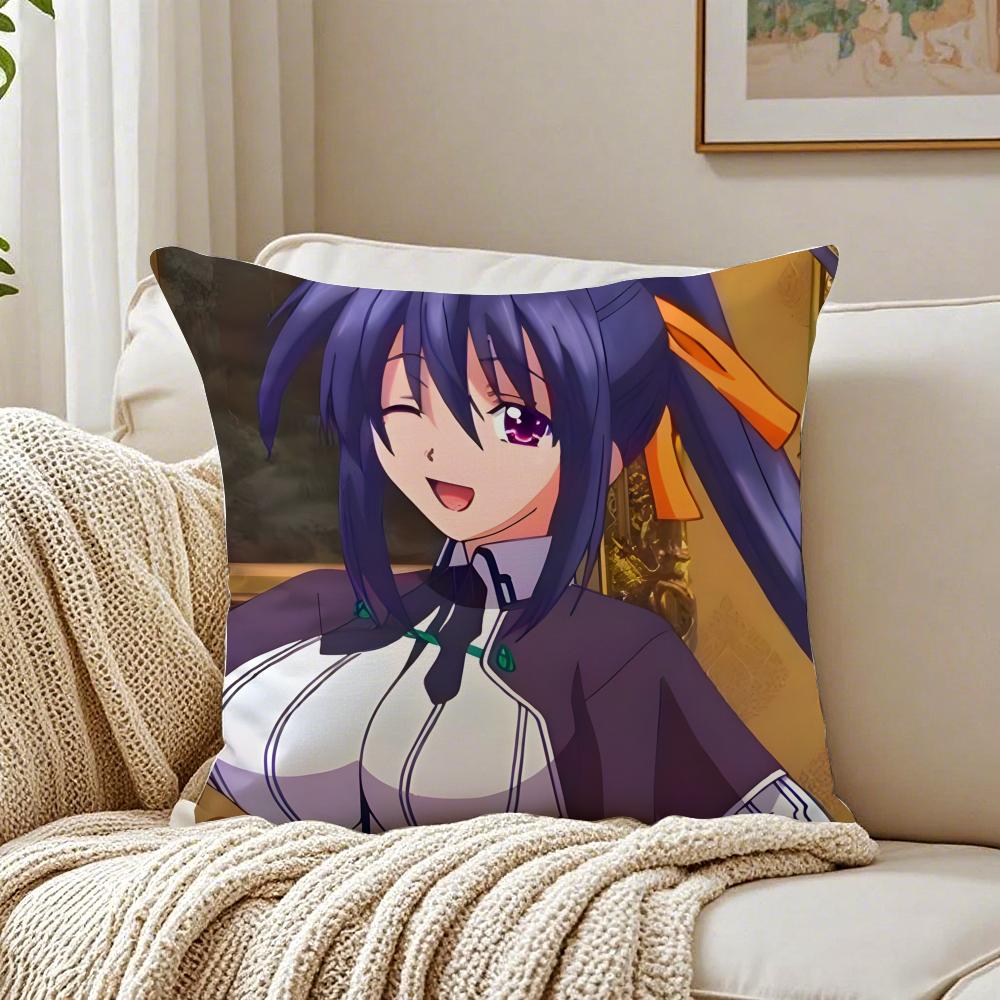 Fantasy Japanese Anime HHigh School DxD anime Cushion Cover Pillowcase Antidustmite living Room Sofa Decor Cushion Room