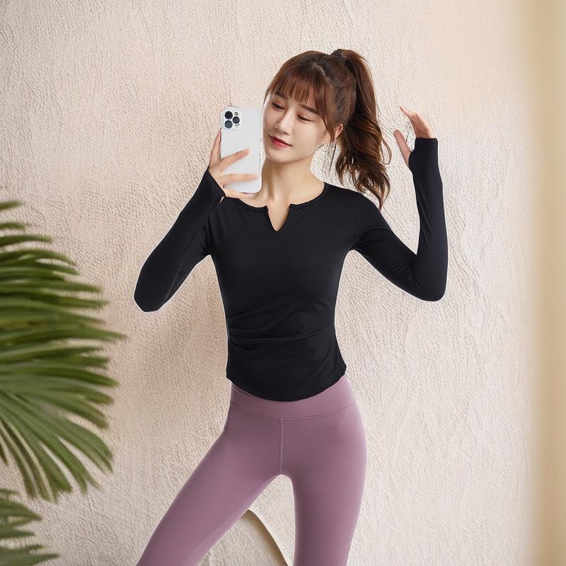 Women's Quick-Dry Autumn Long Sleeve Yoga & Running Top