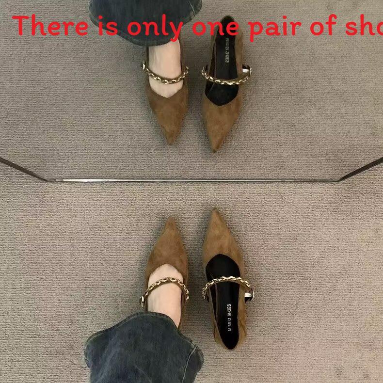 High Heel Shoes For Women Elegant Suede Pointed Toe Slipon Formal Office Wear