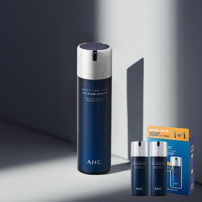 [Plano Exclusivo] Only for Men All-in-One Essence Plano Duplo (120ml+120ml), Cosméticos populares masculinos coreanos