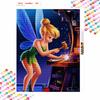 Disney diamond painting full drill 5D Tinker Bell diamond art home decoration creative handicrafts