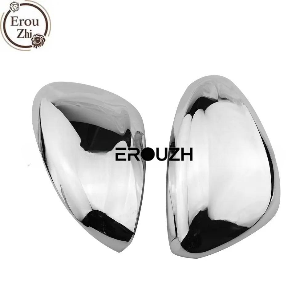 Suitable for Peugeot 2008 14-18 rearview mirror cover, paste model, rearview mirror shell electroplated silver modification