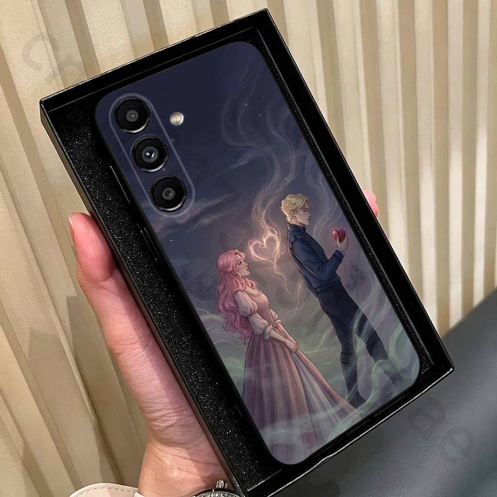 Once Upon a Broken Heart Phone Case For Samsung Galaxy A13,A21s,A22,A31,A32,A52,A53,A71,A80,Soft Black Shell