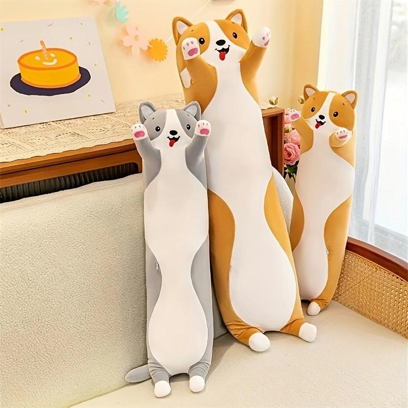 Giant Shiba Inu Plush Pillow - Soft Cartoon Dog Hugging Pillow Animals Body Pillow