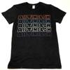 All Time Low Band Logo Größe M Medium Schwarzes T-Shirt Vtg Pop Punk Merchandise Tee
