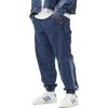 Adidas X Ivy Park Denim Drawstring Joggers Men Bottoms Blue H61698