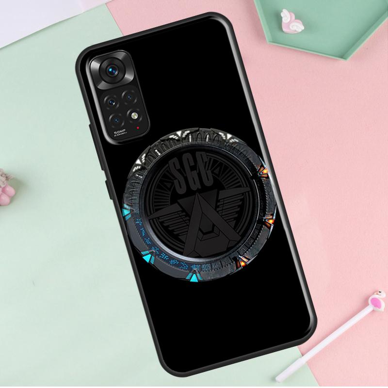 Hvězdná brána Atlantida pro Redmi Note 12 Pro Plus kryt pro Redmi Note 10 8 9 11 Pro 12S 11S 10S 9S 9C 10C 12C pouzdro