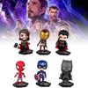The Avengers 6pcs Justice League Character Pvc Toy Doll Model Gifts Christmas