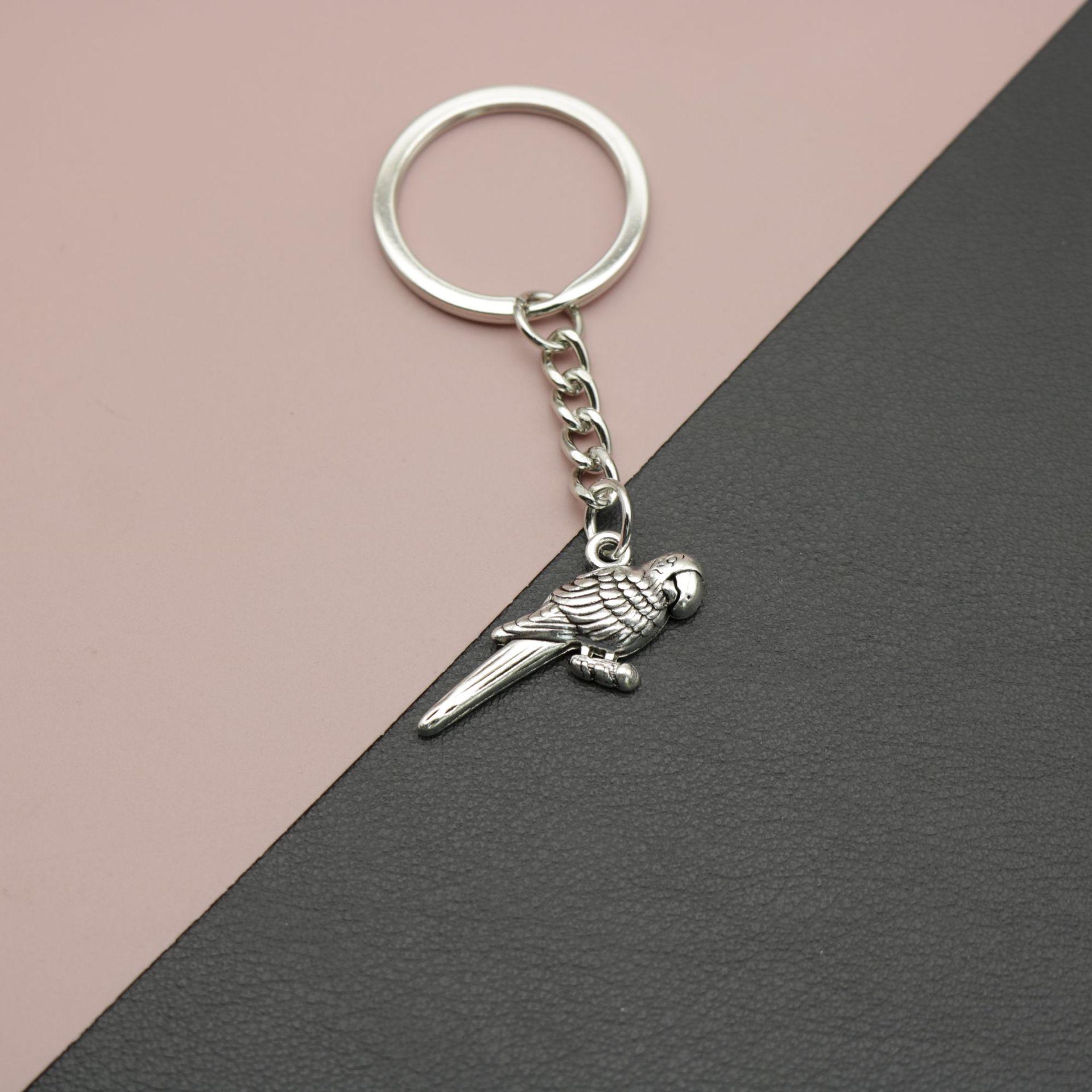 Temu Xiyin Parrot Pendant Keychain - Popular Jewelry Accessory