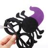 Skull Head Eyeglasses Frames Cobweb Ghost Halloween Decoration Glasses Pumpkin Halloween Dress Up