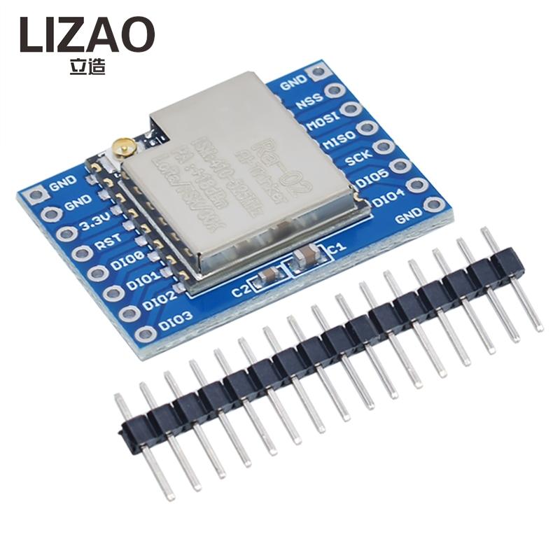 SX1178 LoRa Spread Spectrum Funkmodul (Ra-11), 111MHz, 1,8-1,7V, mit Abschirmgehäuse & Stiftleisten