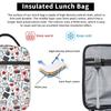 Medical Equipment Pattern Insulated Lunch Bag for Kids School Cooler Thermal Food Box Tote Leakproof Lunch Boxes Container