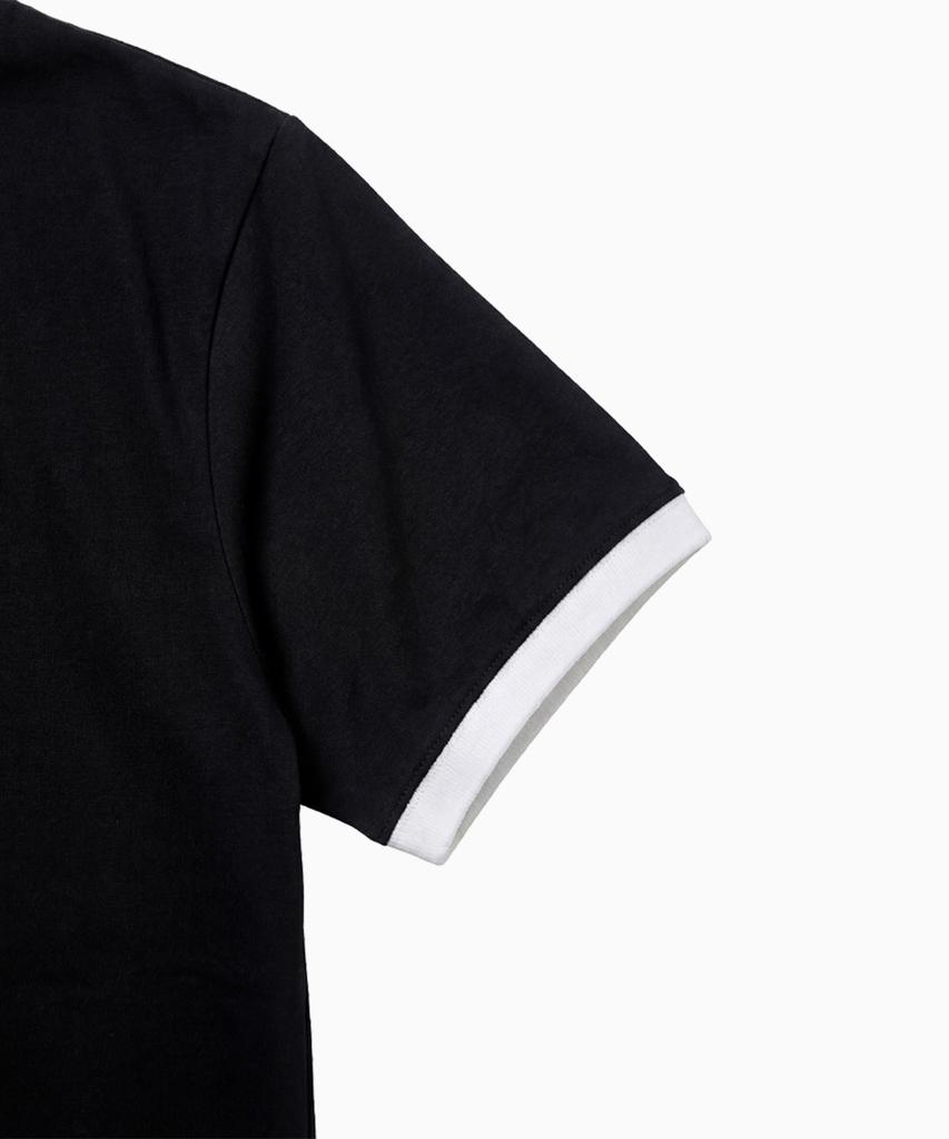 SAINTPAIN Sp Face & Trust Heavyweight Ringer T-Shirt Black